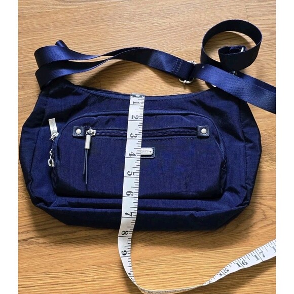 BAGGALLINI Everyday AntiTheft RFID protection nylon crossbody Dark Blue - Picture 10 of 13